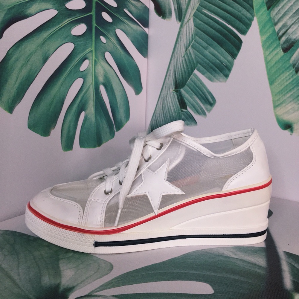 Converse Mesh Wedge Sneaker